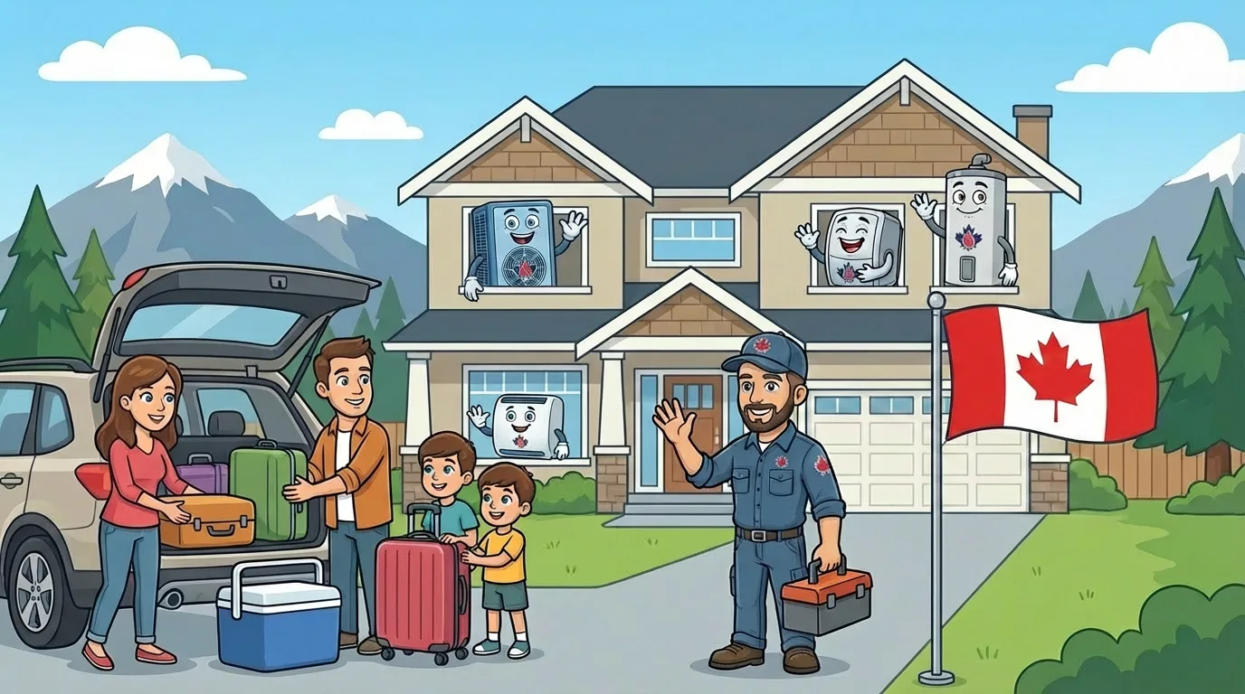 BC Day Long Weekend: Setting Your HVAC Before Leaving Your North Vancouver Home