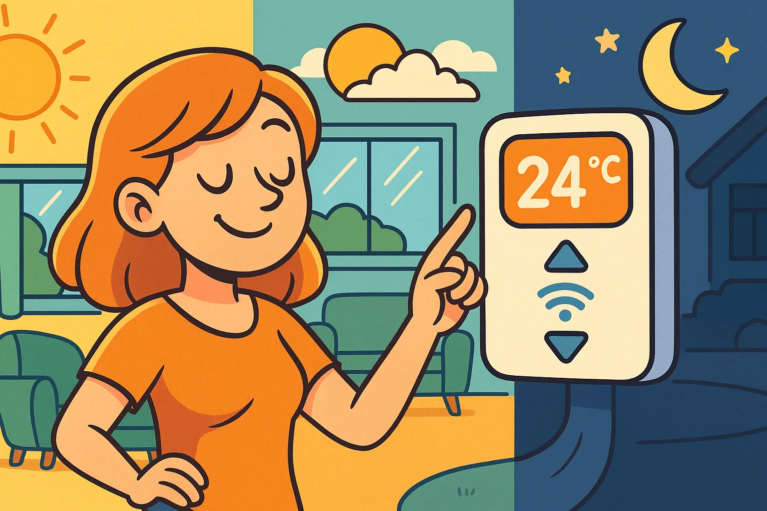 Best Thermostat Settings for BC’s Hot Days and Cool Nights