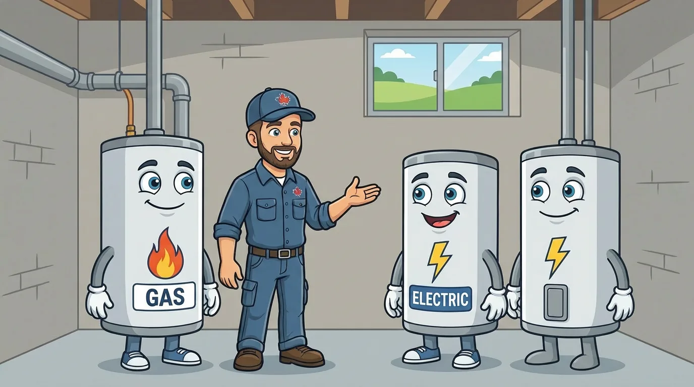 Hot Water Tank Buying Guide: Gas vs. Electric Tanks for Surrey Homes