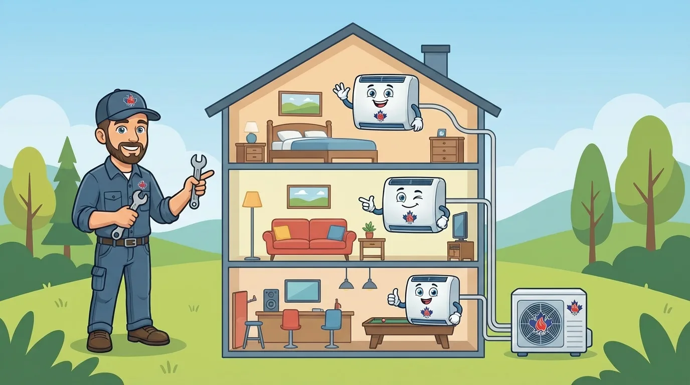 Zoning With Multi-Zone Ductless: A Guide for Langley Split-Level Homes