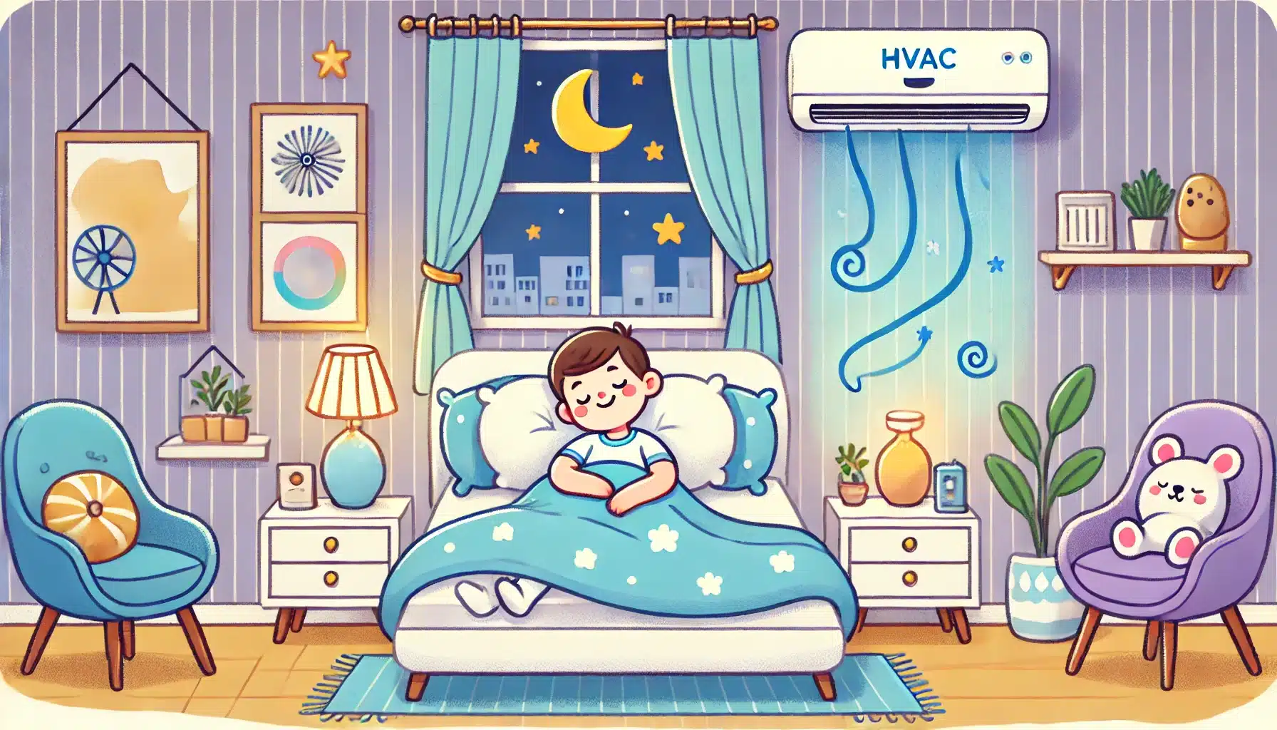 The Surprising Link Between HVAC and Sleep Quality: How Your Heating and Cooling System Affects Your Zzz’s