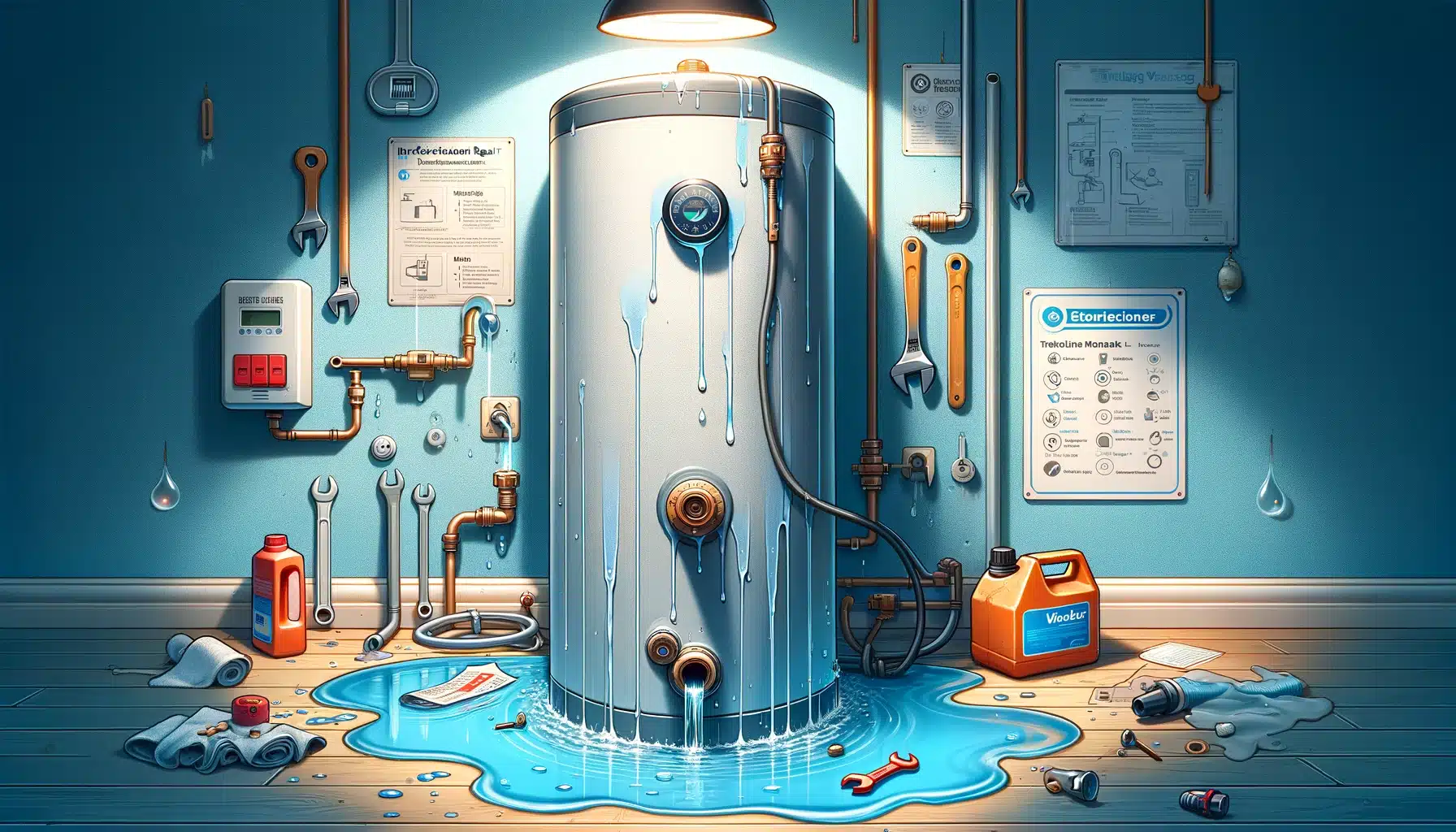 The Troublesome Drip: Navigating the Waters of a Leaky Hot Water Tank