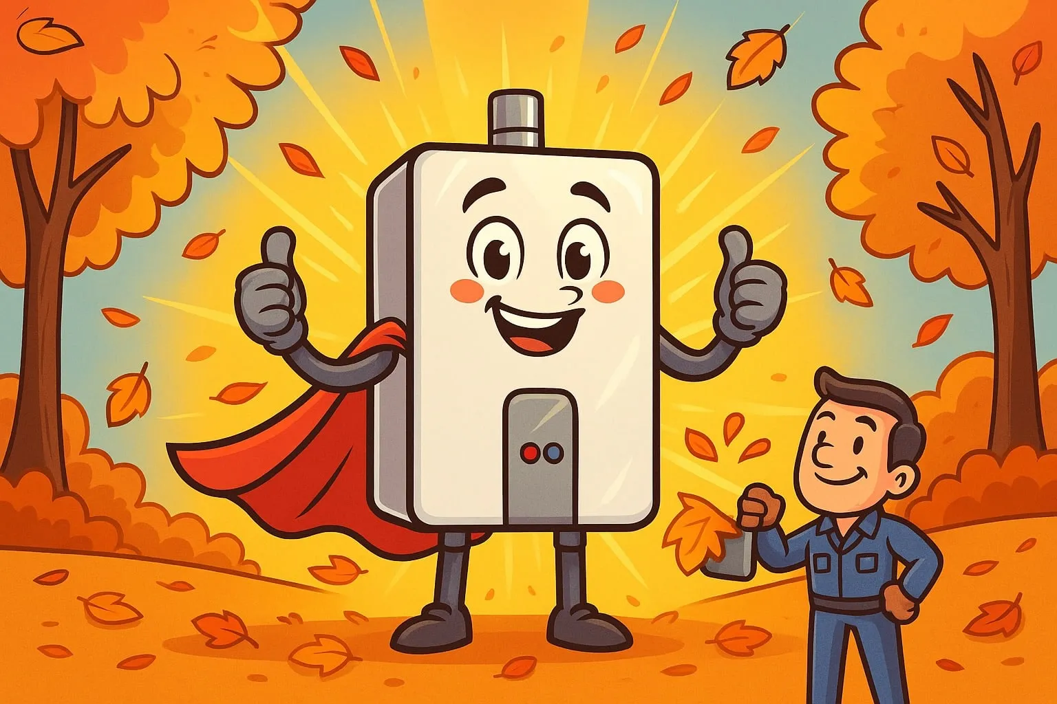 Why Fall is the Best Time to Upgrade to a Tankless Water Heater